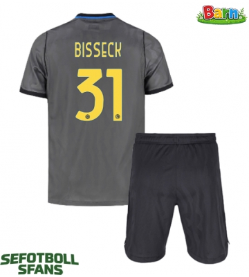 Inter Milan Yann Bisseck #31 Tredjeställ Barn 2026-27 Kortärmad (+ Korta byxor)